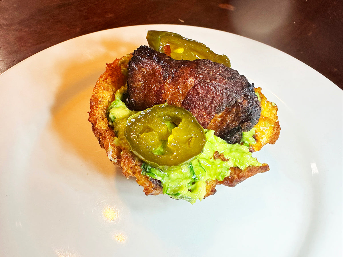 Tostones / Mofongo Cups Recipe (Fried Green Plantains)